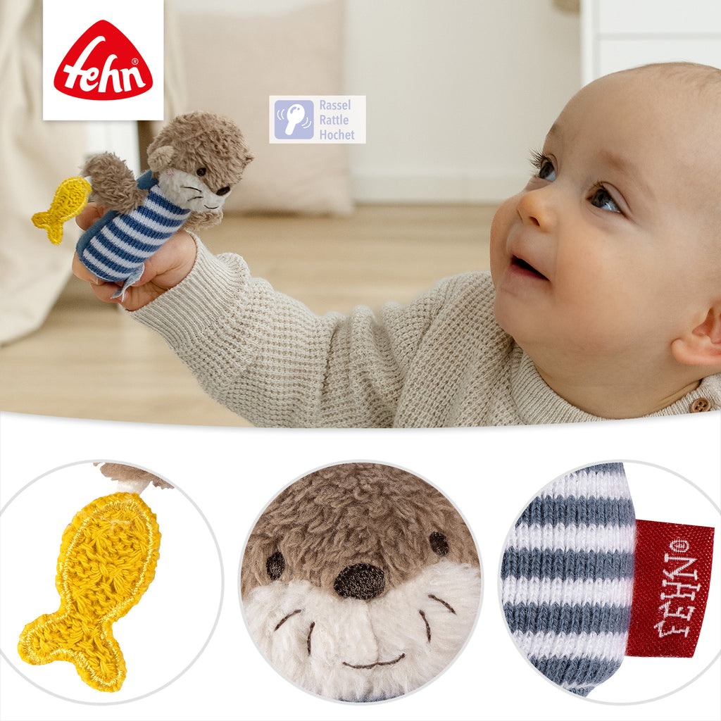Fehn Mini Rattle Otter - 3