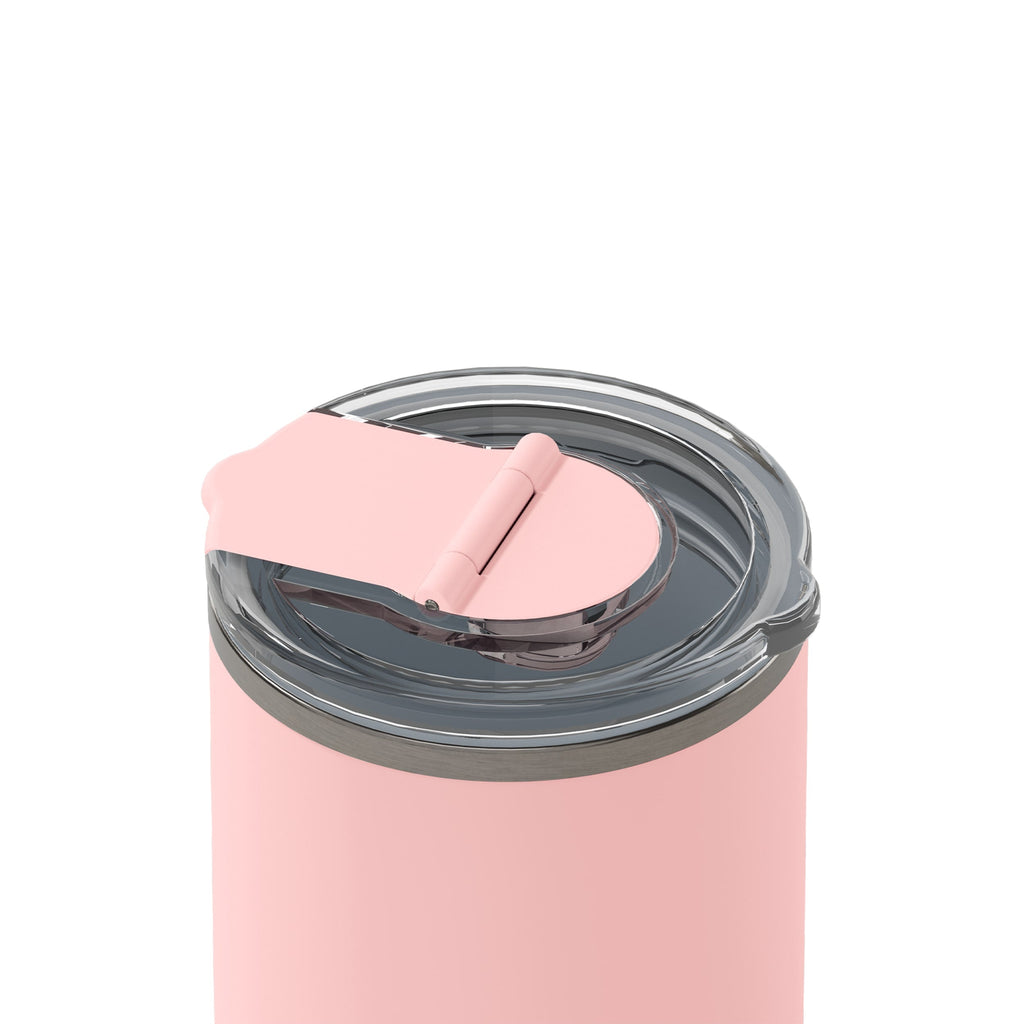 355ml Blushed Ceramic Coffee Cup with Hinged Screw Lid