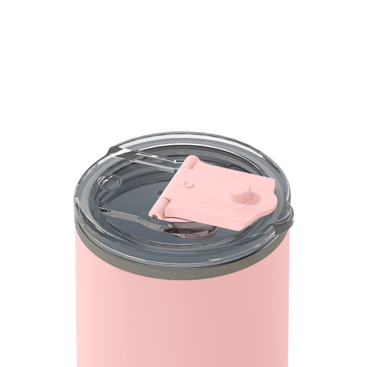 355ml Blushed Ceramic Coffee Cup with Hinged Screw Lid
