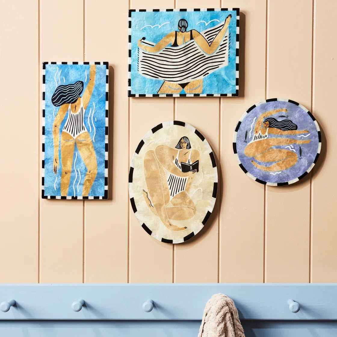 Beach Day Wall Art Towel Off