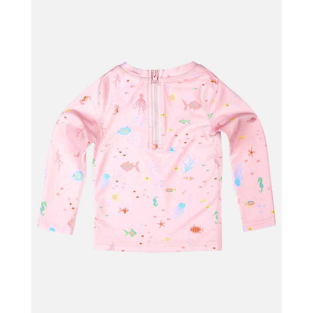 Swim Baby Rashie L/S Classic - Coral