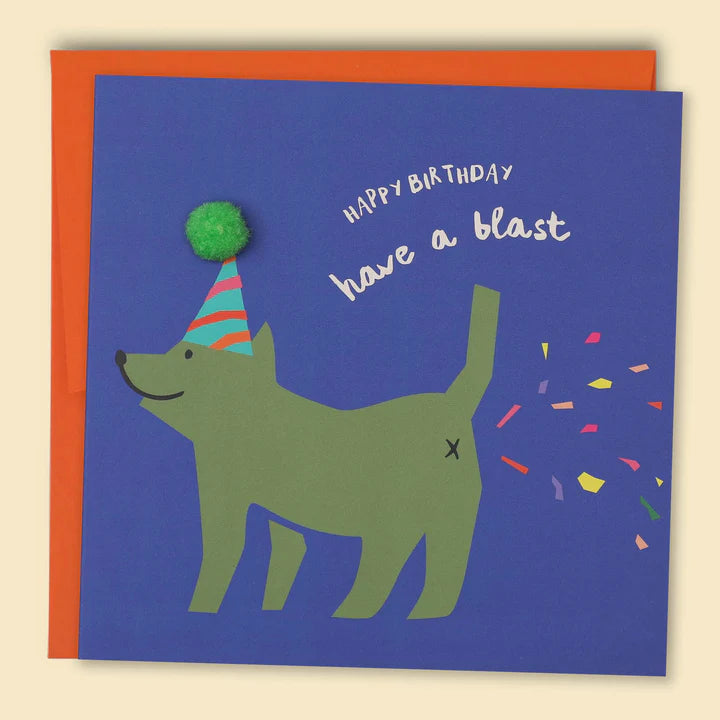 Happy Birthday Have A Blast Card