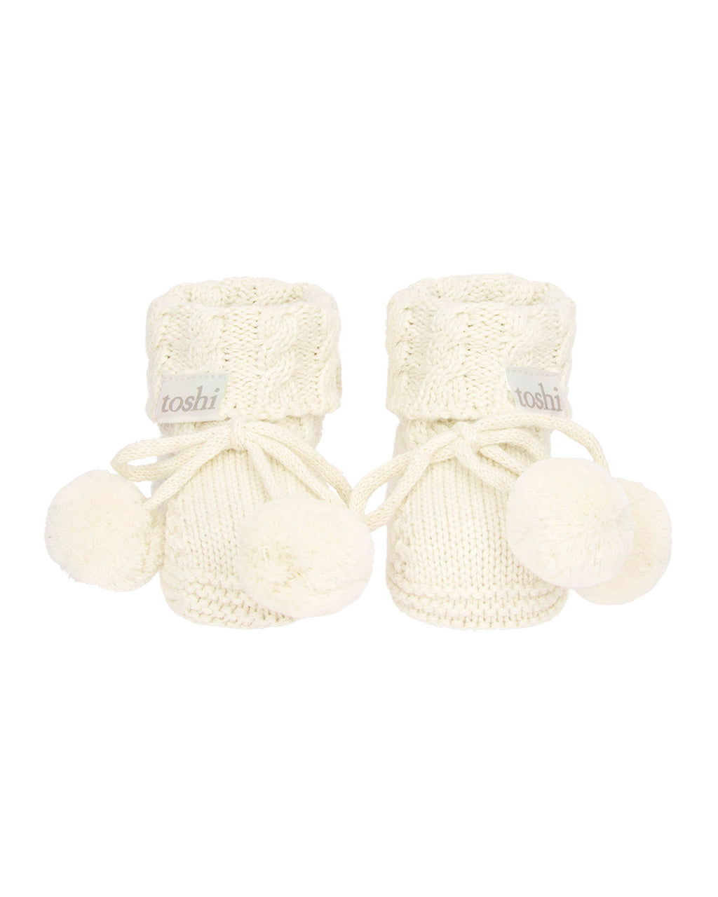 Organic Booties Yummy Cream