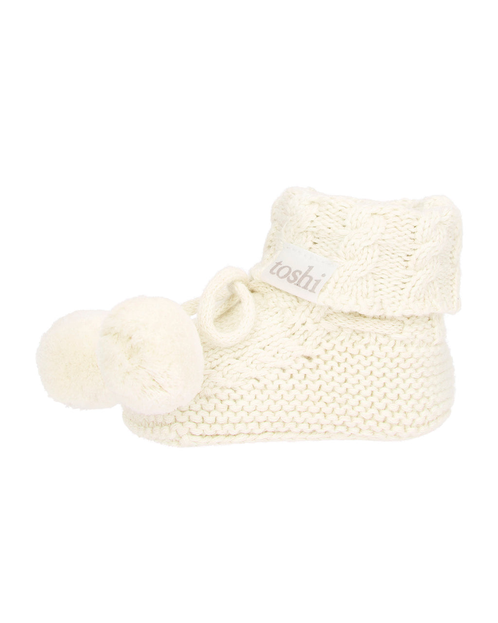 Organic Booties Yummy Cream