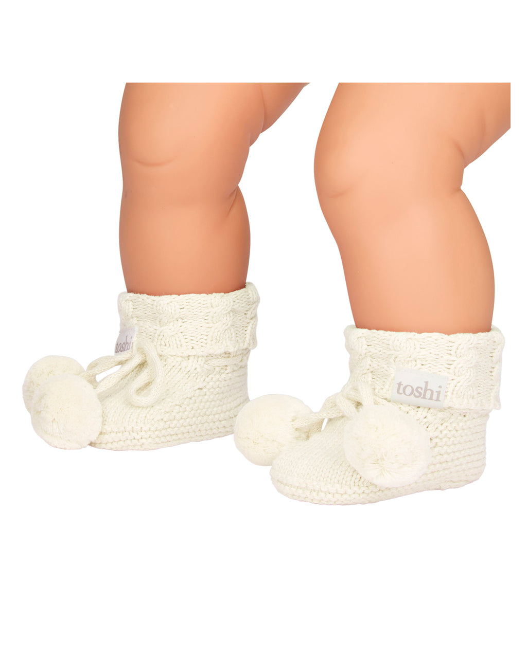 Organic Booties Yummy Cream