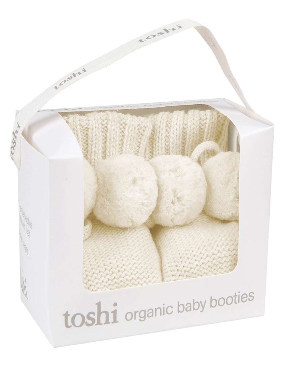 Organic Booties Yummy Cream
