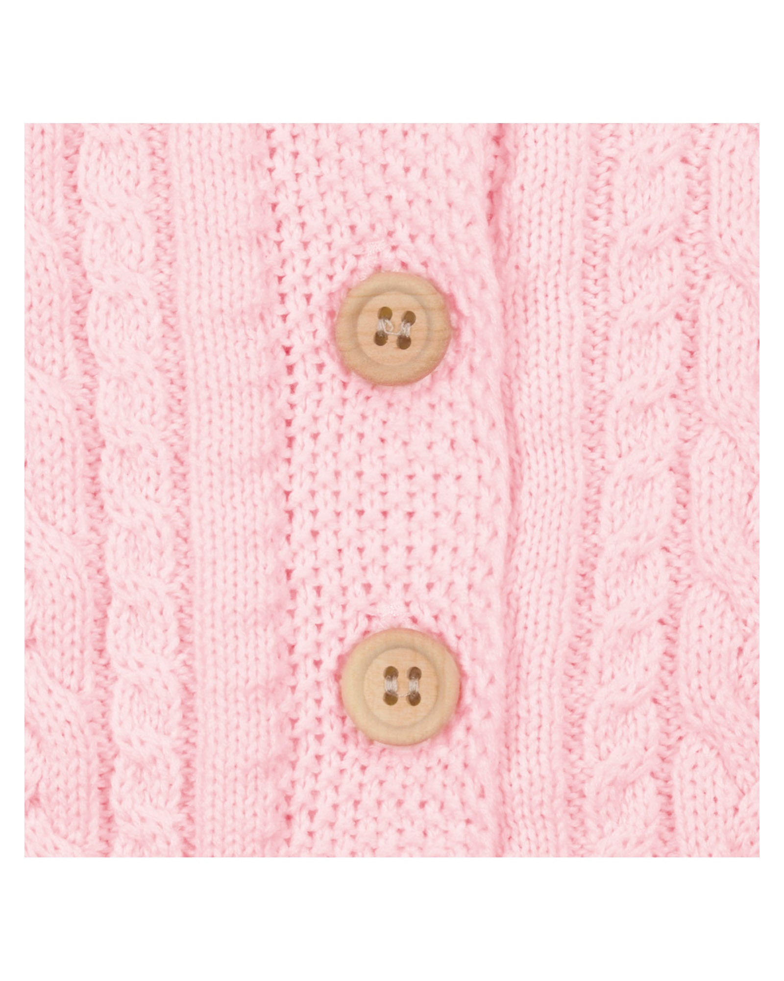Organic Cardigan Yummy Misty Rose