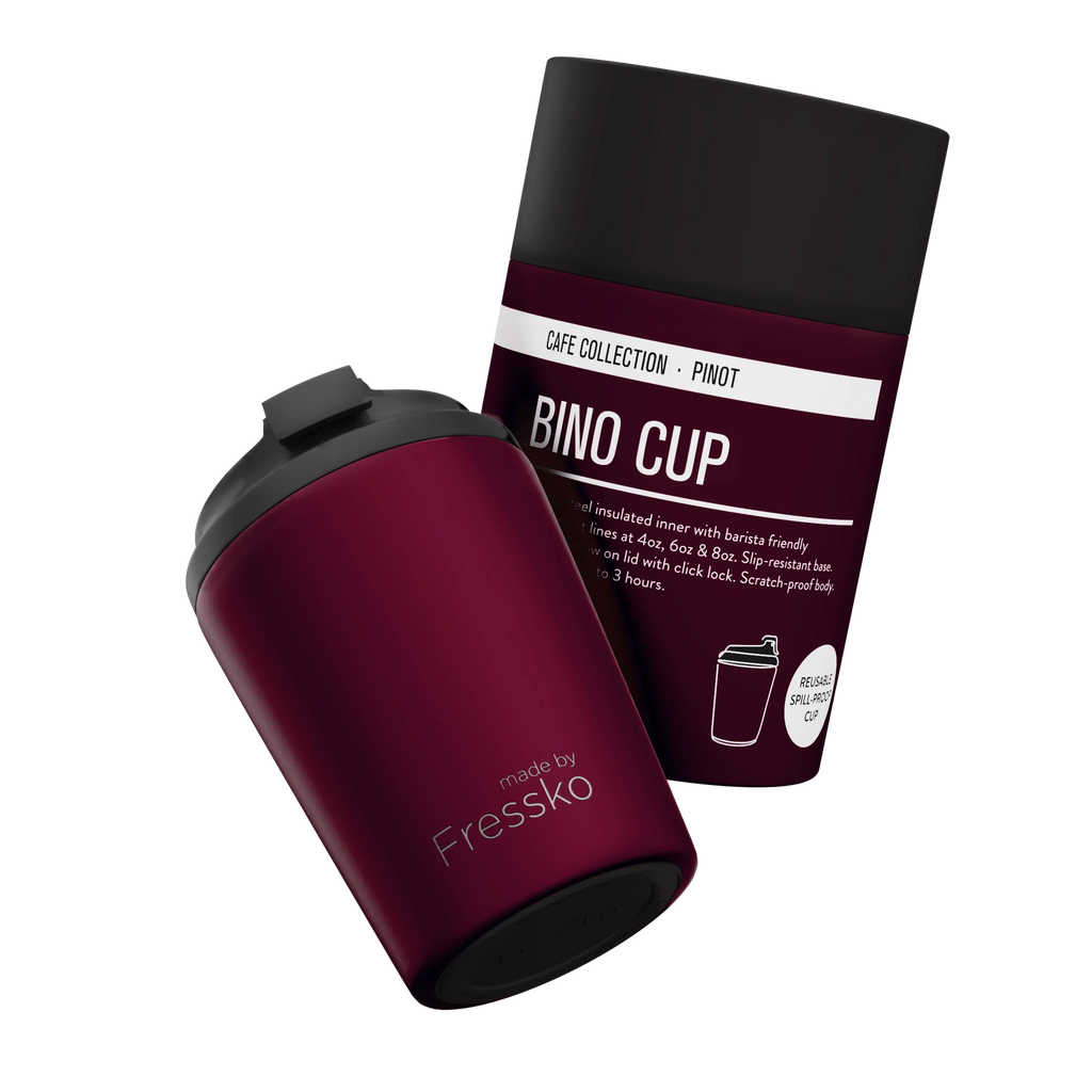 Reusable Coffee Cup - Bino 8oz Pinot