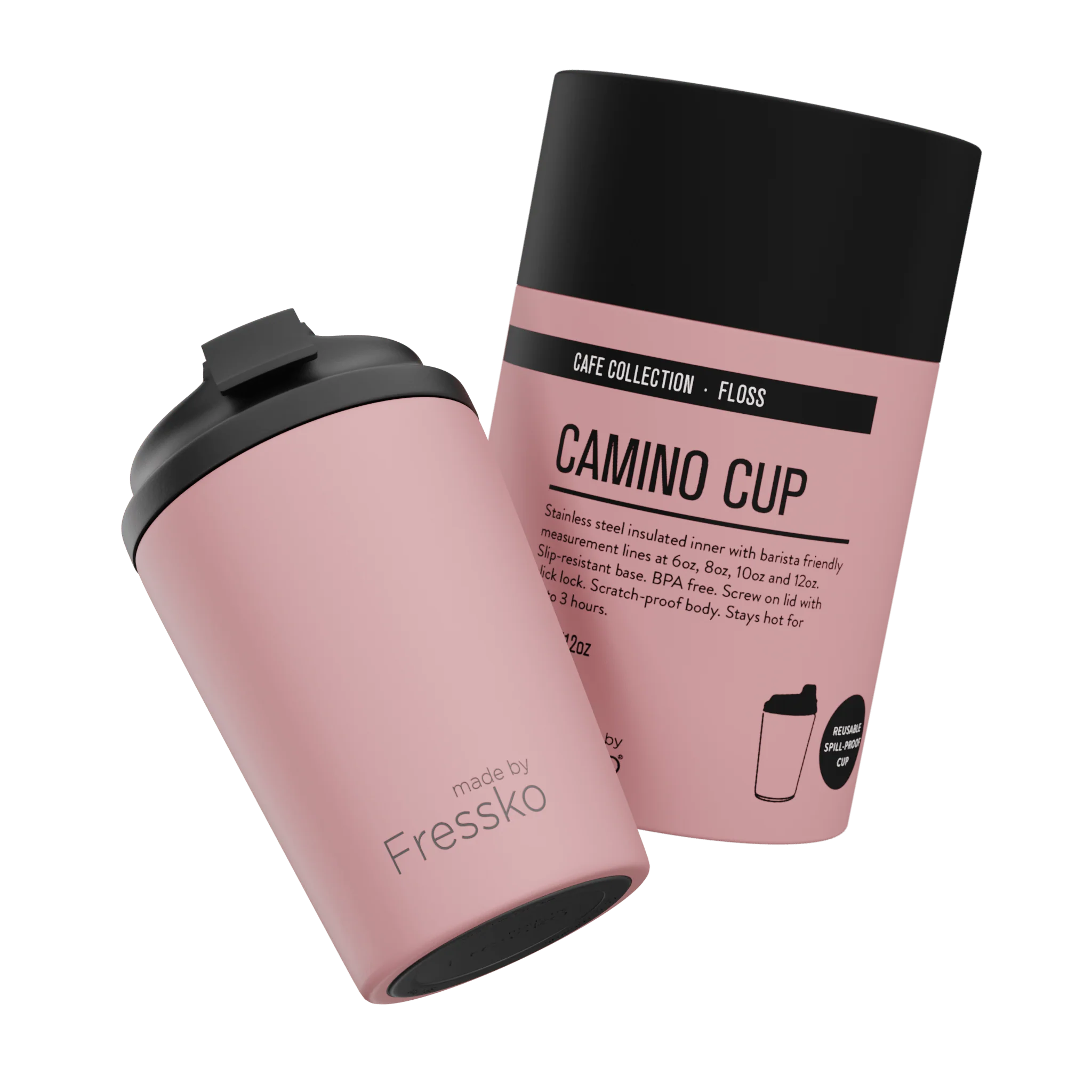 Reusable Coffee Cup - Camino Floss