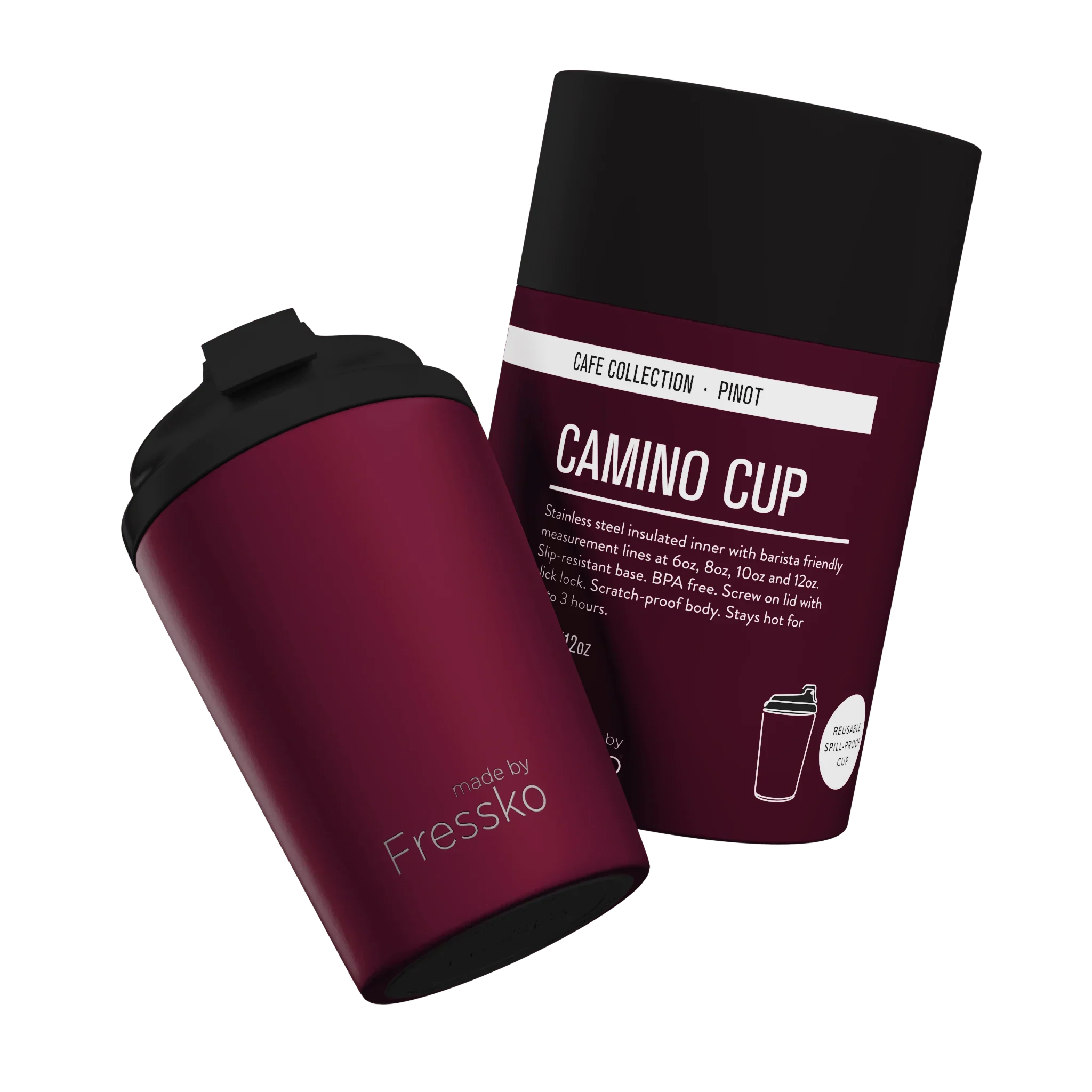 Reusable Coffee Cup - Camino Pinot