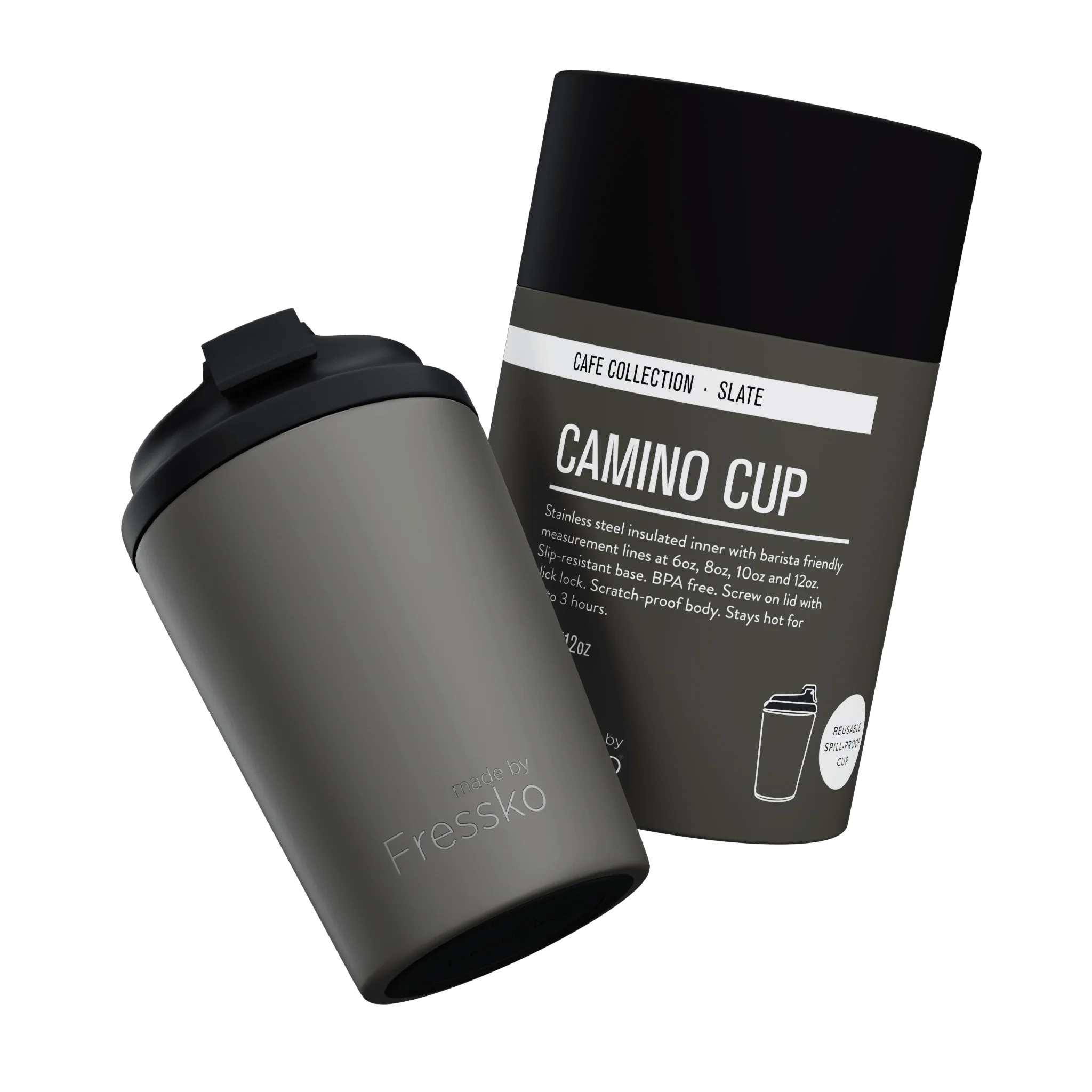 Reusable Coffee Cup - Camino Slate