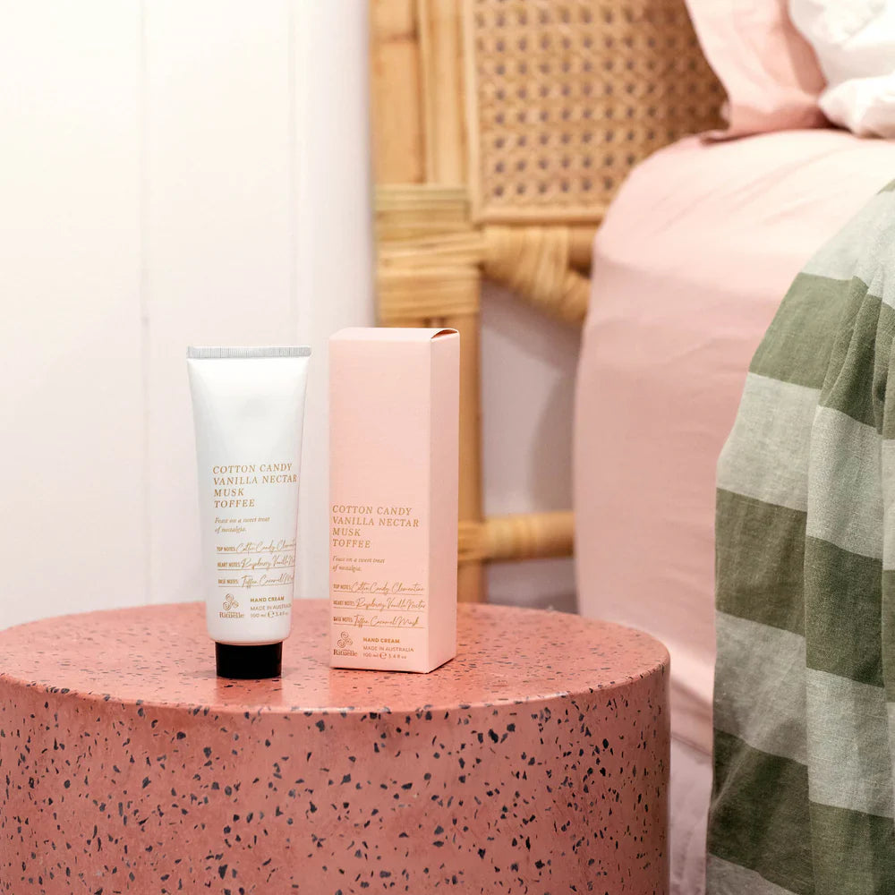 Cotton Candy, Vanilla Nectar, Musk, Toffee Hand Cream | 100ml