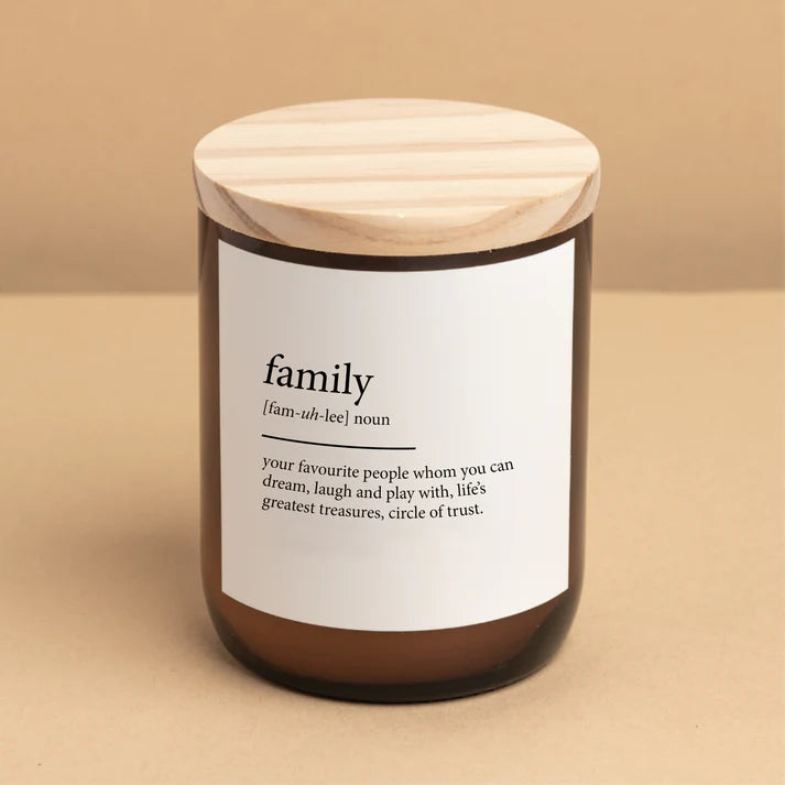 Family ~ Dictionary Meaning Candle