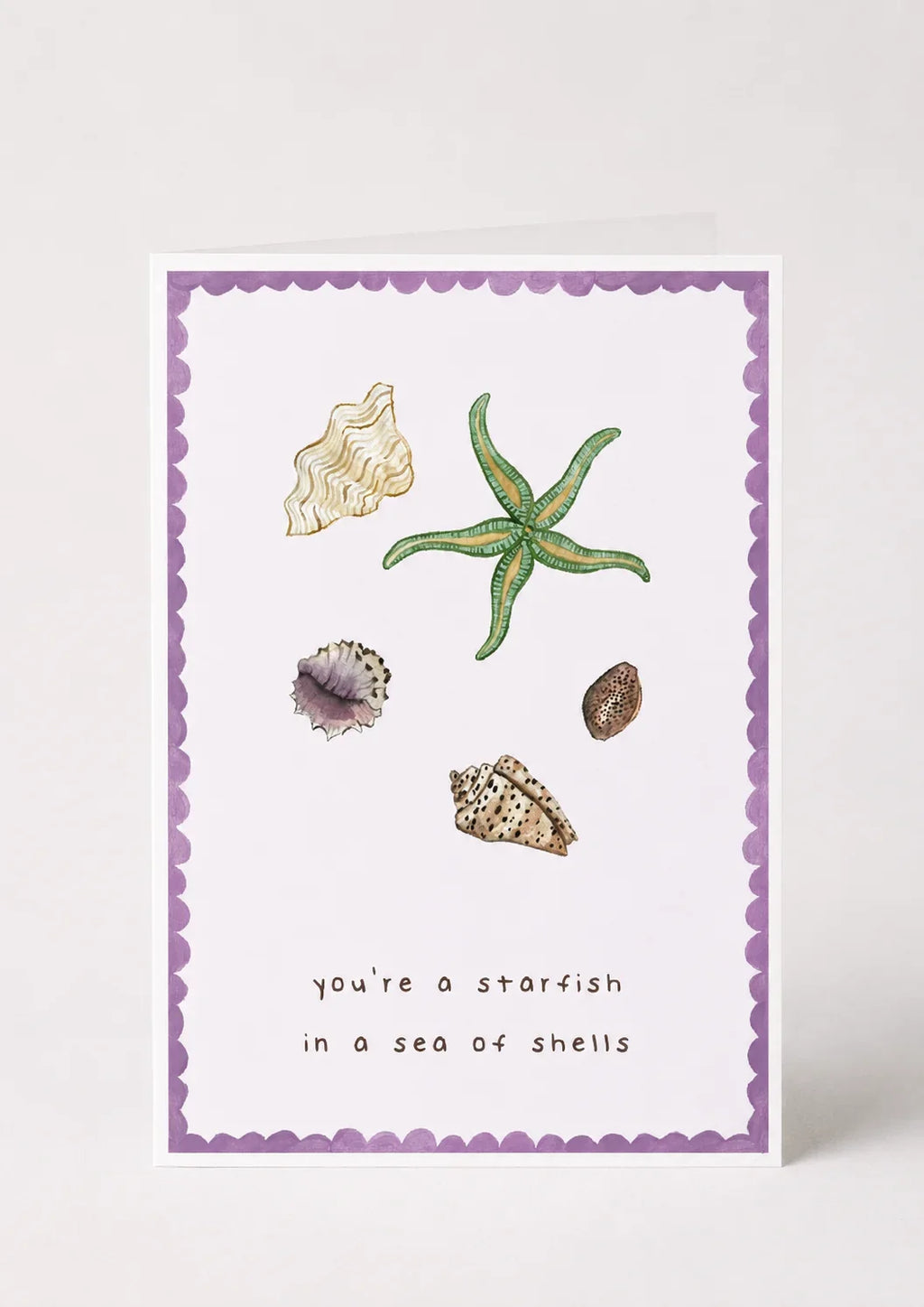 You're a Starfish in a Sea of Shells