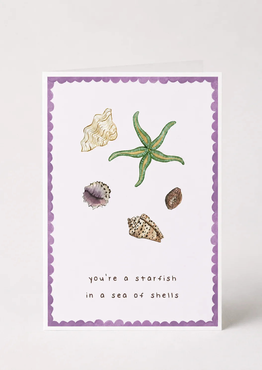 You're a Starfish in a Sea of Shells