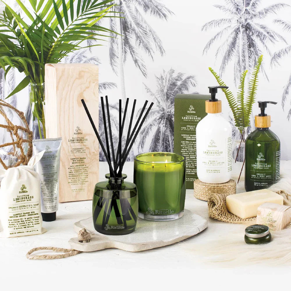 Lemongrass, Lemon Myrtle, Grapefruit & Eucalyptus Organic Hand Cream | 100ml