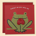 Toadally in Love with You Card