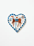 Paloma Heart White Horse