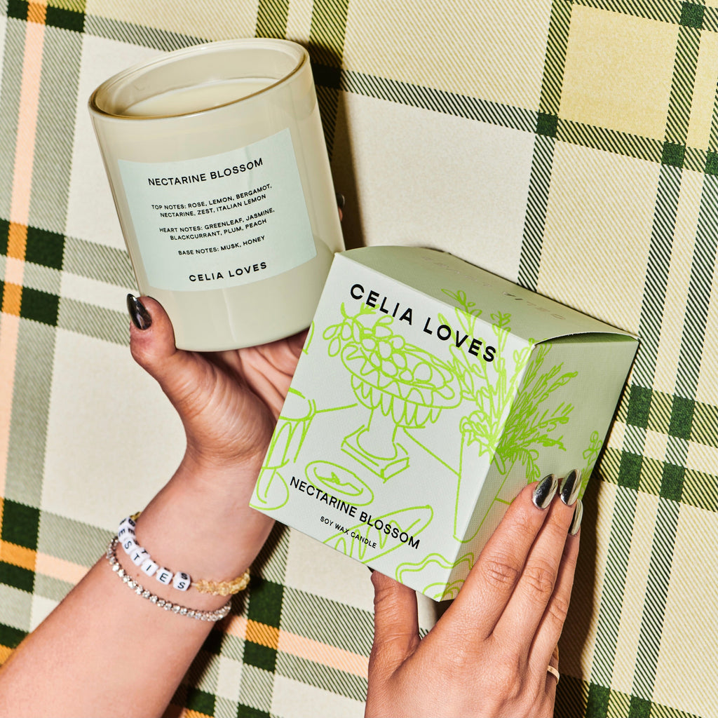 80hr Soy Wax Candle - Nectarine Blossom
