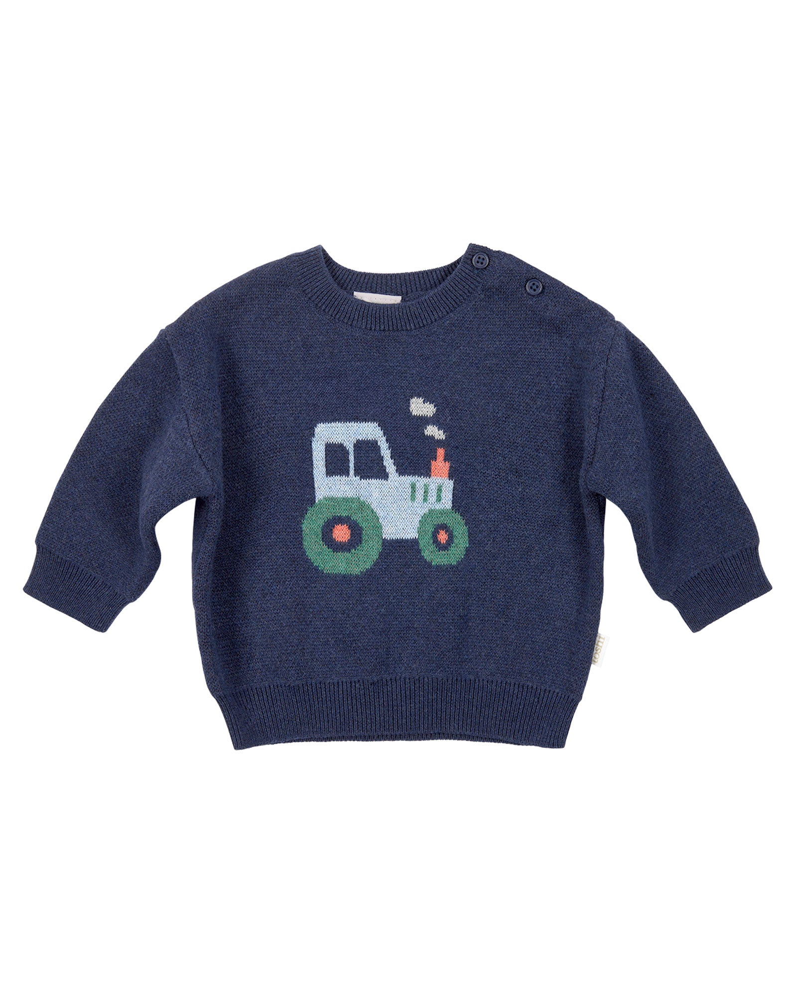 Organic Pullover Mystical - Tiny Tractors
