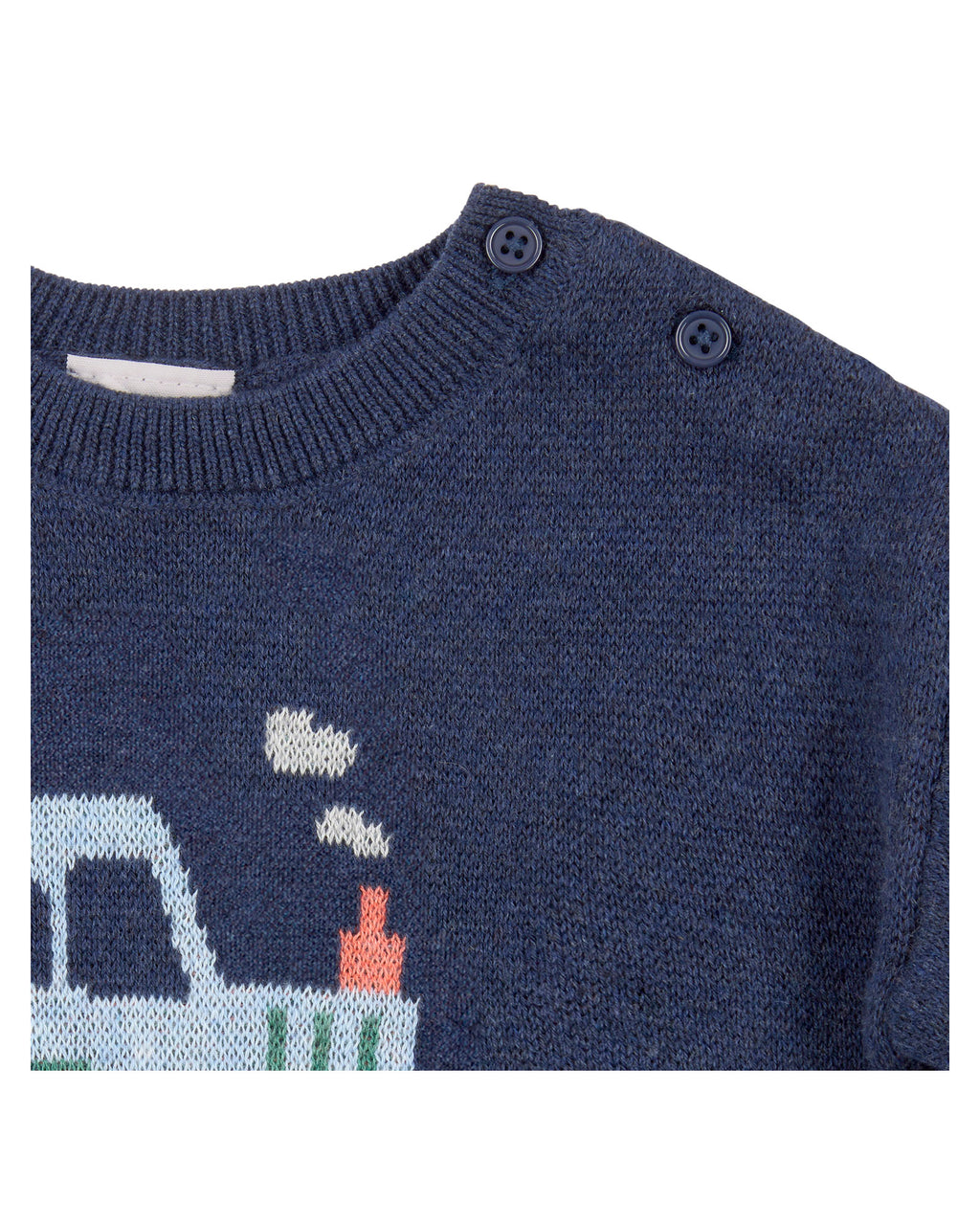 Organic Pullover Mystical - Tiny Tractors