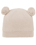 Organic Beanie Snowy - Oatmeal