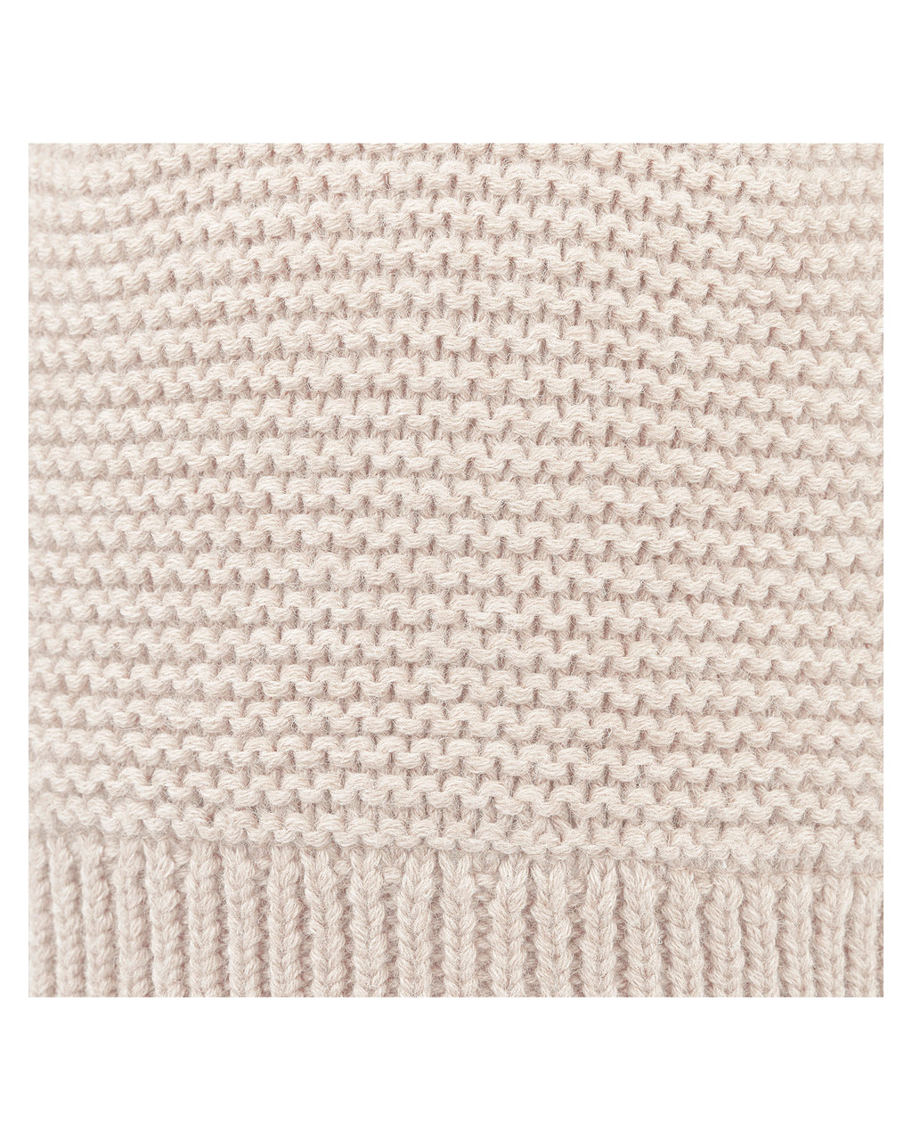 Organic Beanie Snowy - Oatmeal
