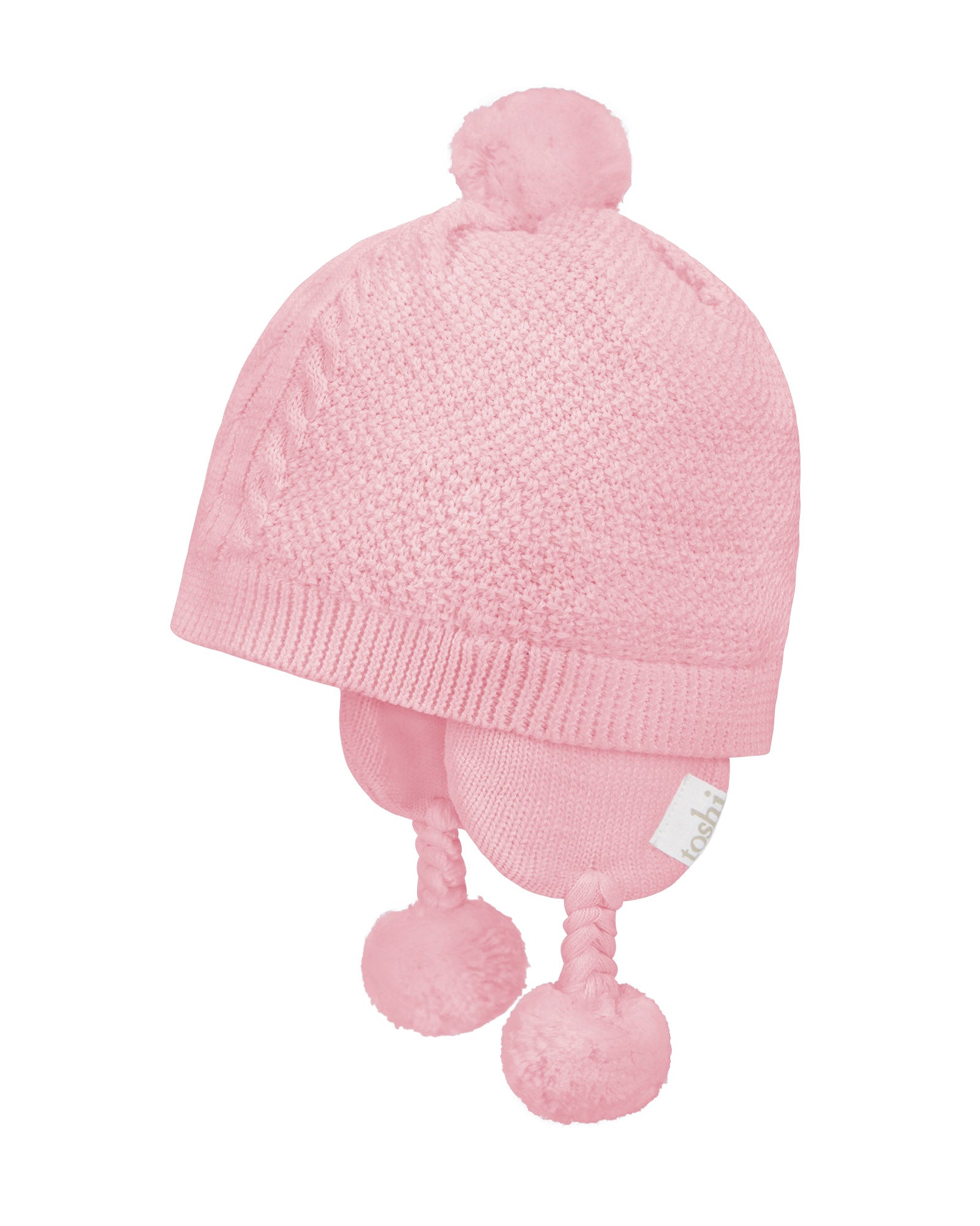 Organic Earmuff Yummy - Misty Rose