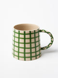 Larder Check Mug Pink