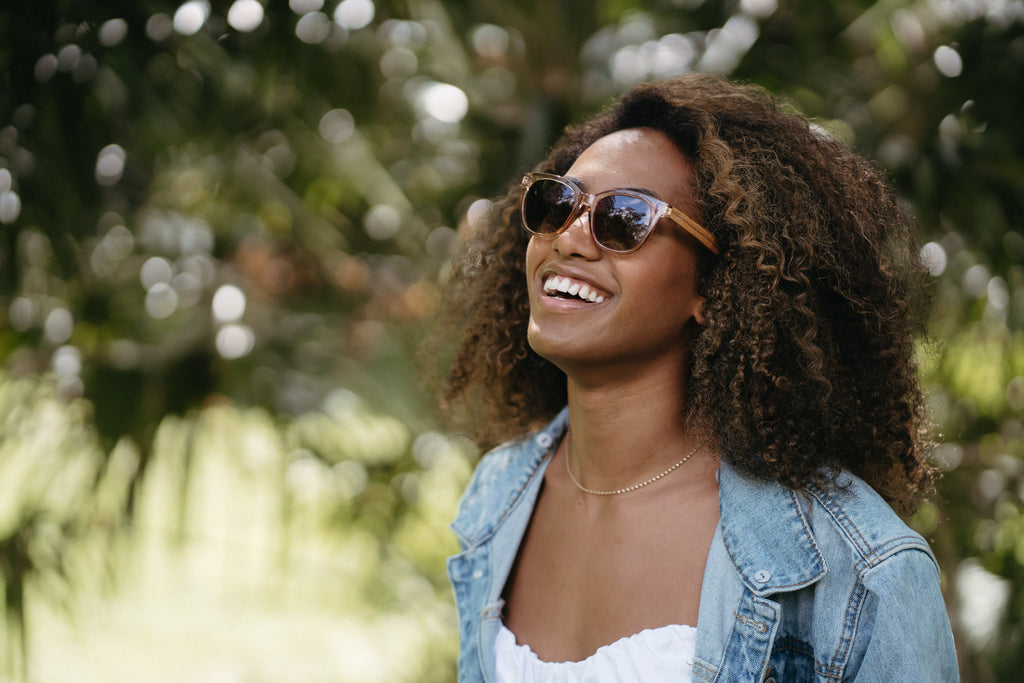 Lila Grace Champagne Sunglasses