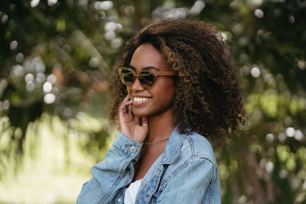Lila Grace Champagne Sunglasses