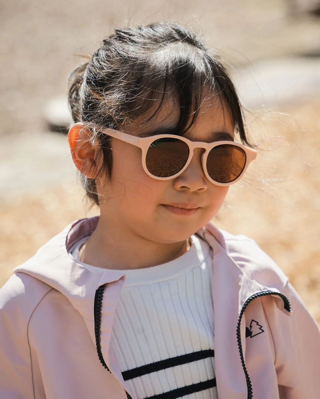 Sunglasses Keyhole - Pastel Pink