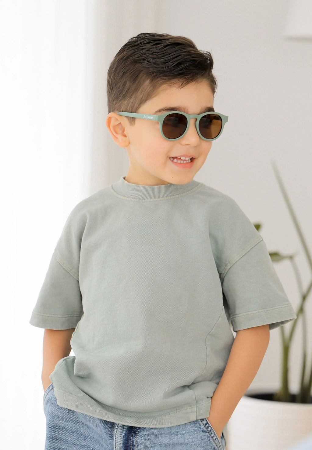 Sunglasses Keyhole - Sage