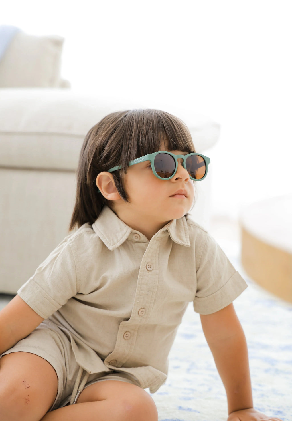 Sunglasses Keyhole - Sage