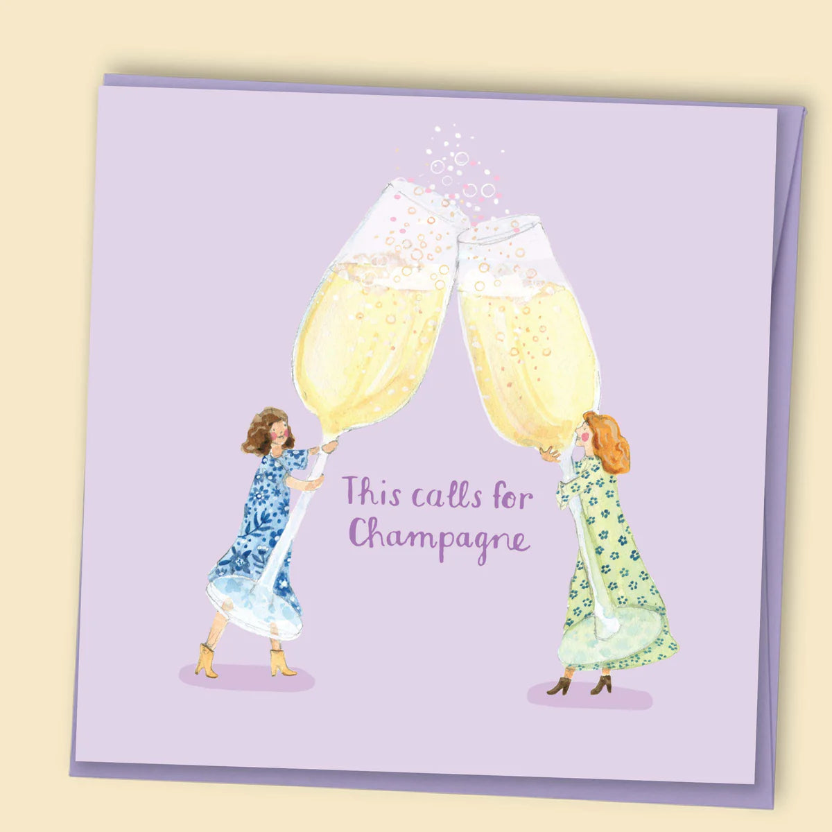 This Calls For Champagne Card