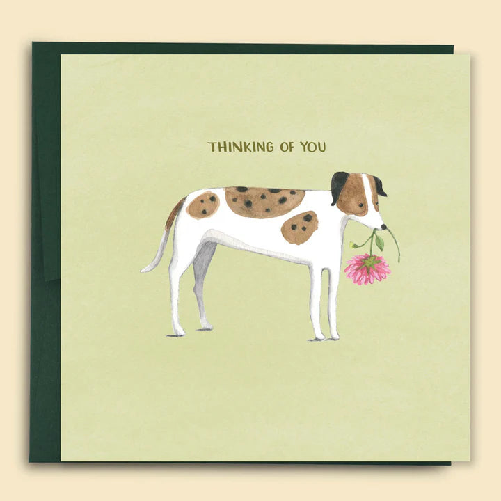 Thinking Of You Dog Card