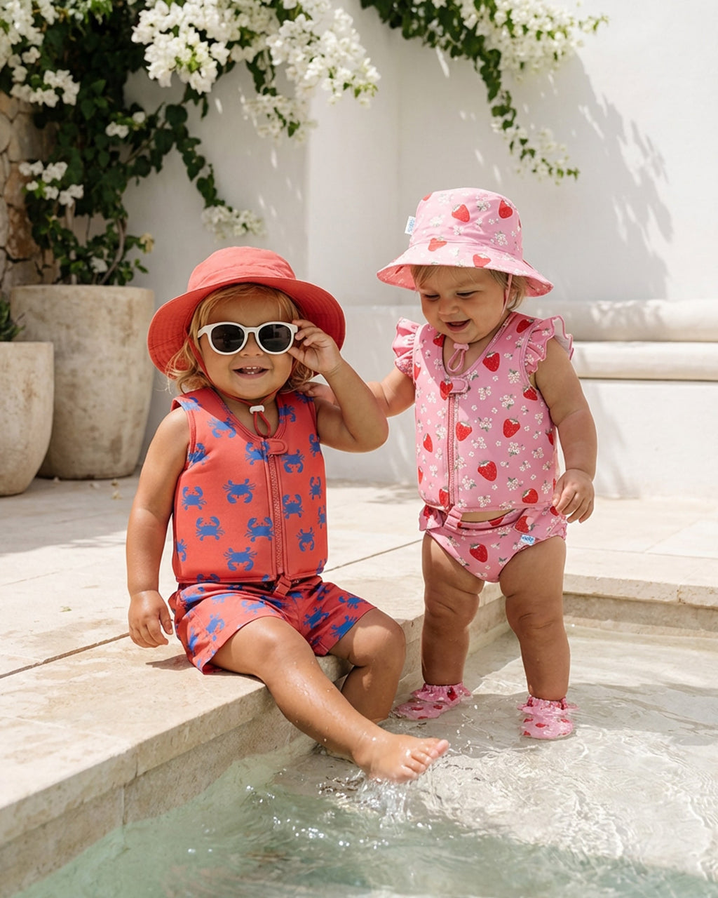 Swim Float Vest Twinkle Strawberry