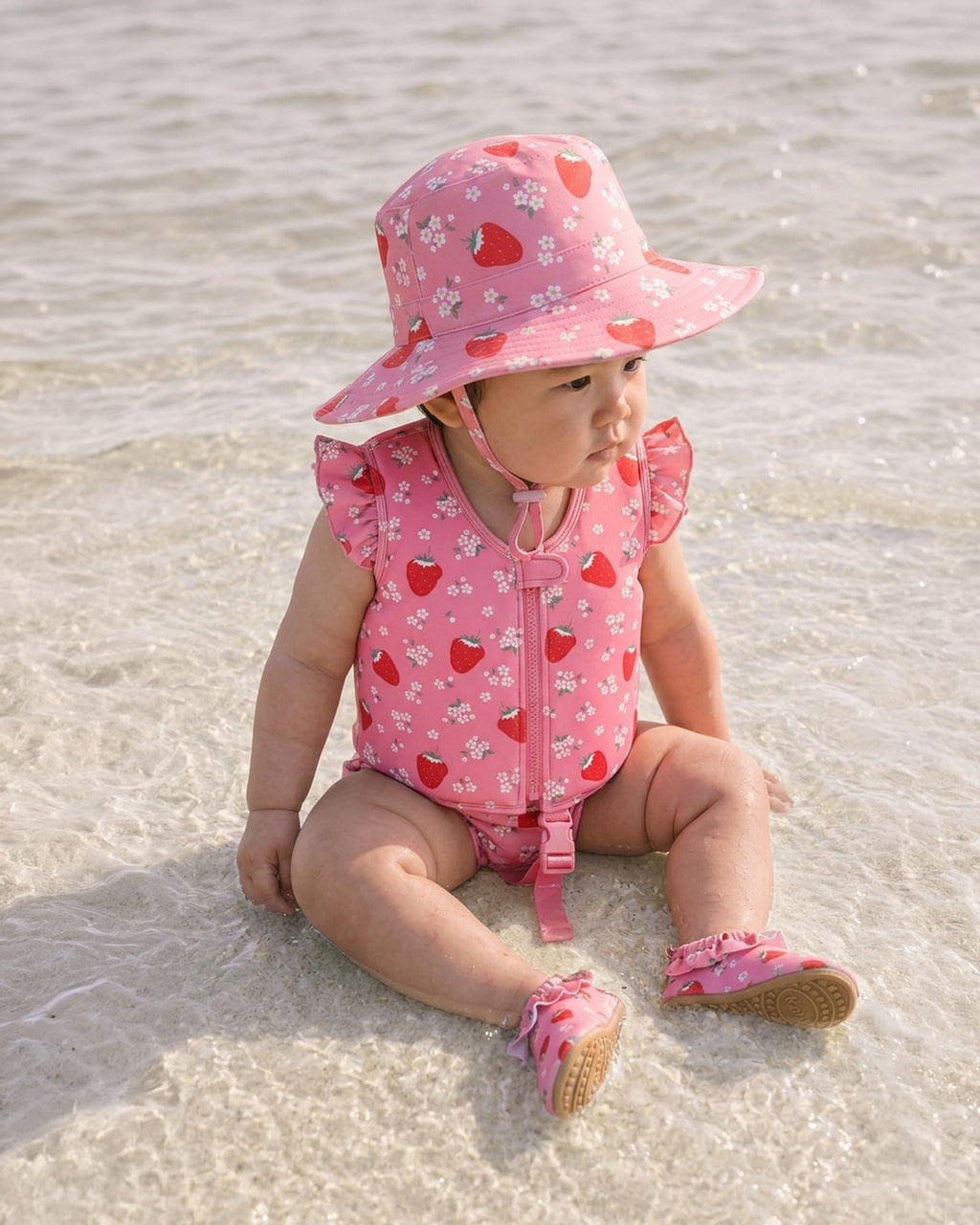 Swim Float Vest Twinkle Strawberry