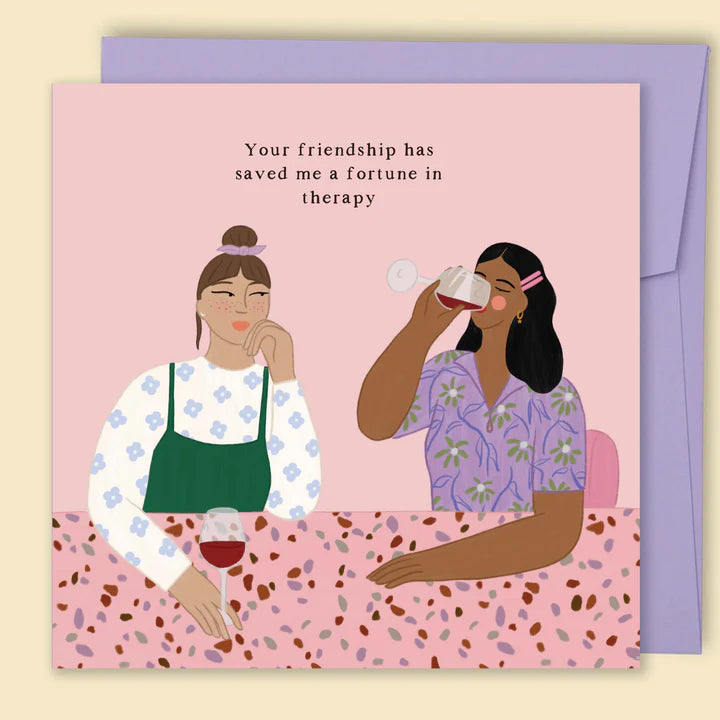 Drinking friends card