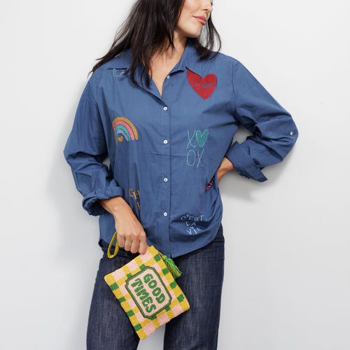 Beaded Purse Good Times AC5156