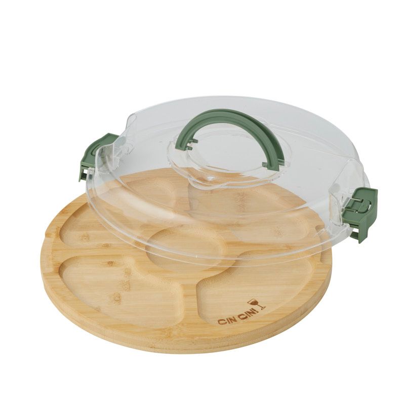 Porta Round Bamboo Party Board