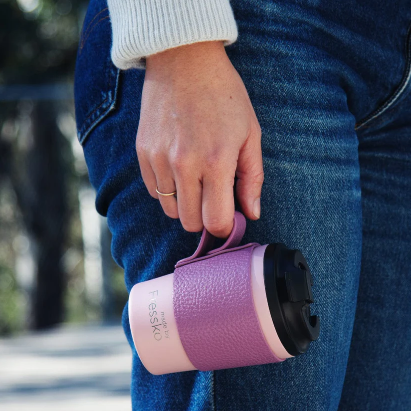 Premium Italian Leather Sleeve | Camino/Grande Mauve