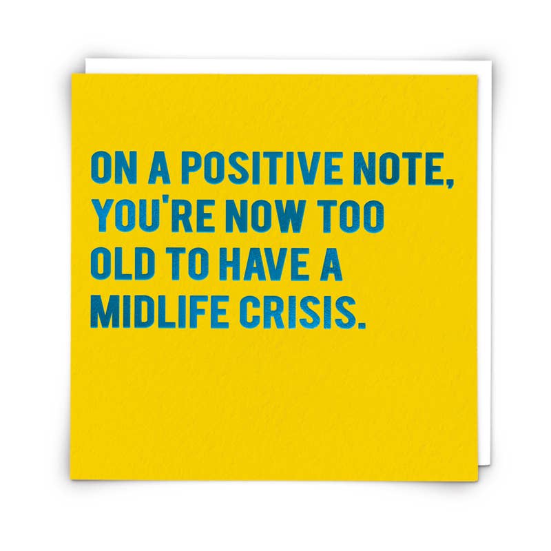 Positive Greeting Card
