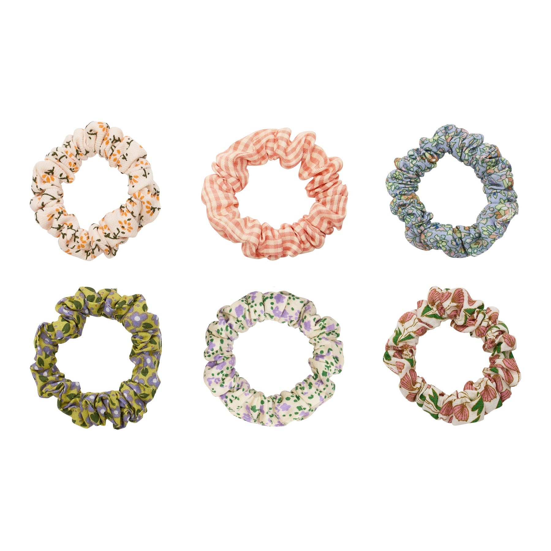 Spring Floral Scrunchies MULTI