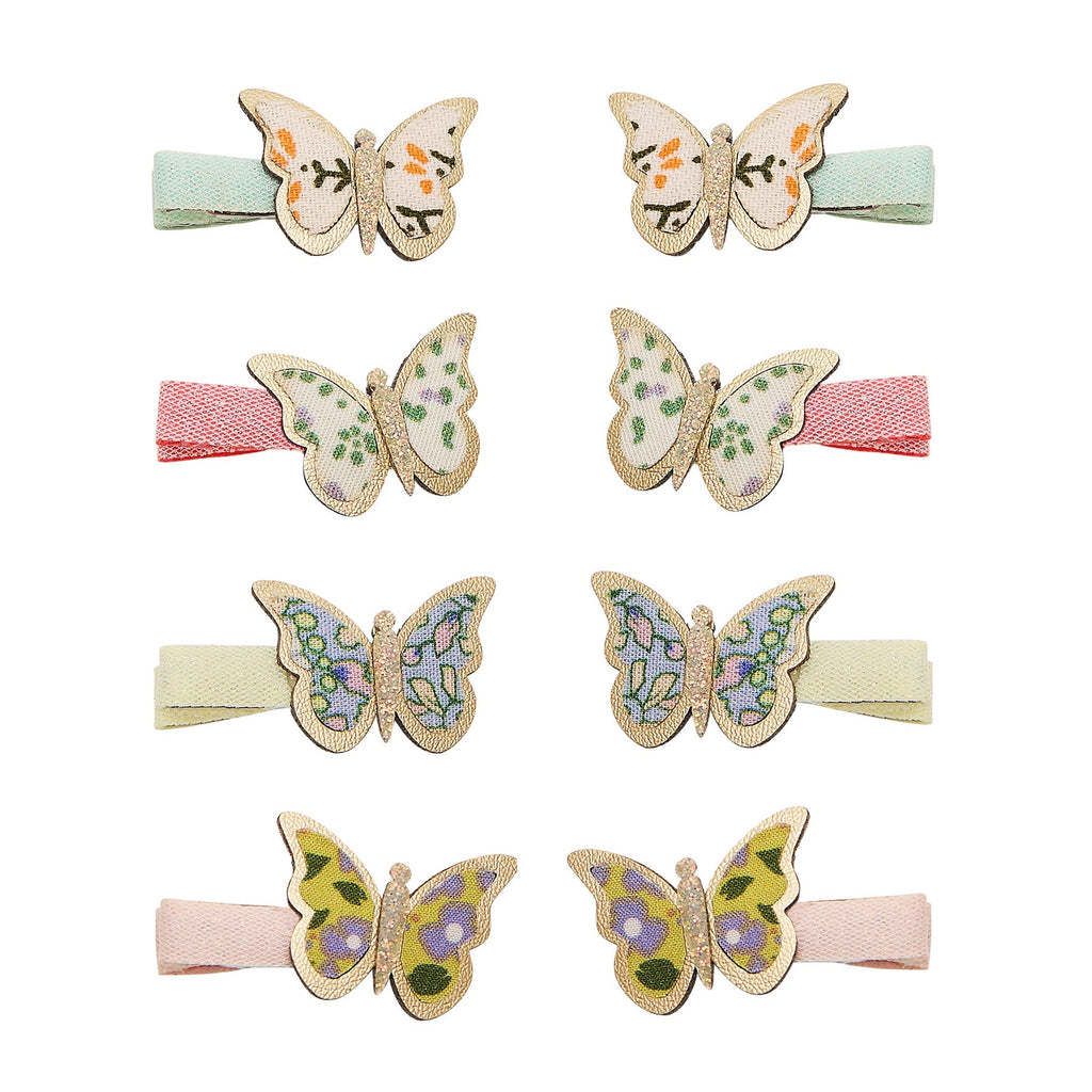 Flrl Bfly Hair Clip 8