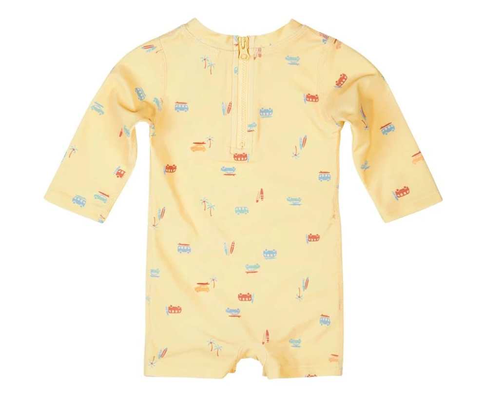 Swim Baby Onesie Long Sleeve - Sunny