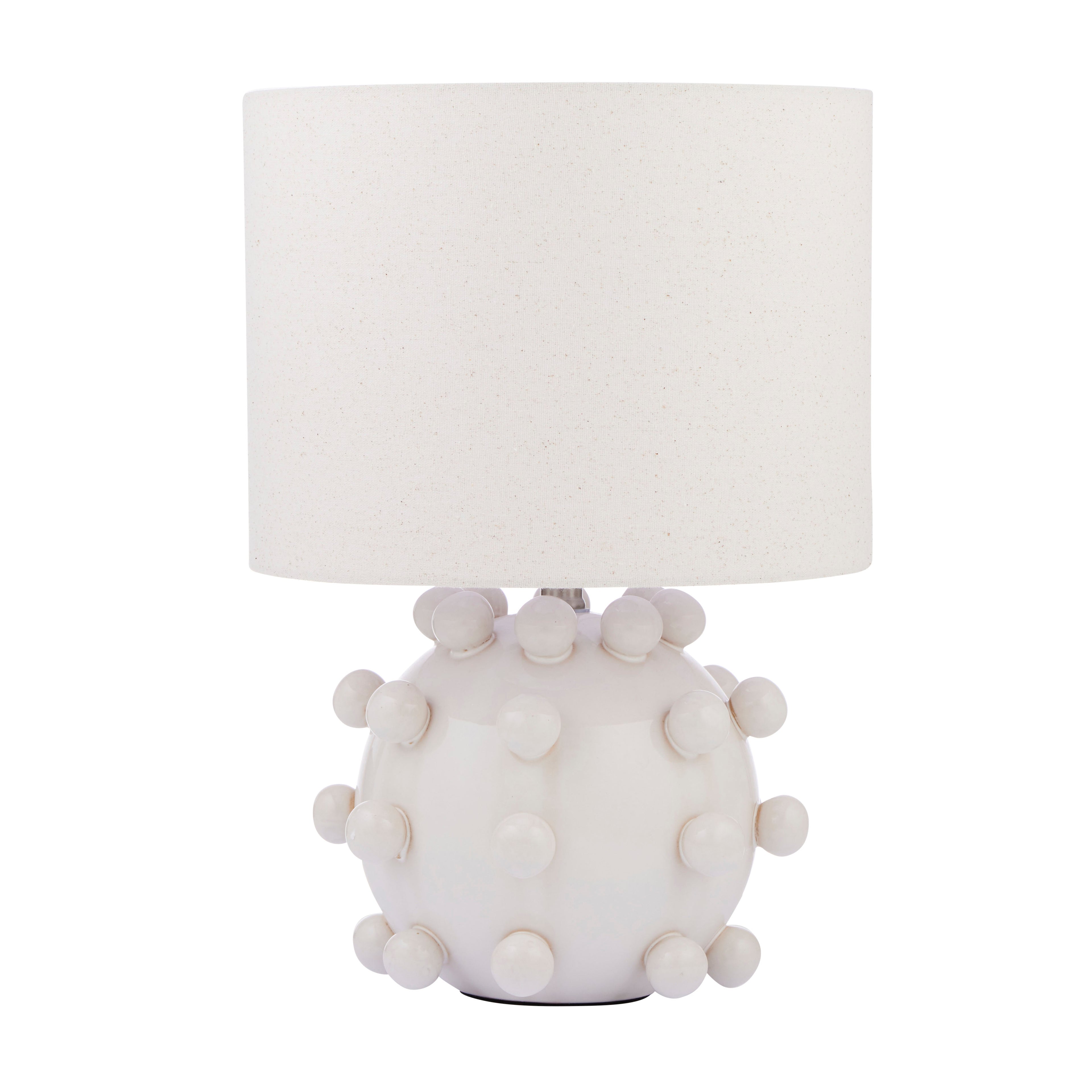 Pip Ceramic Table Lamp 35x53cm Ivory