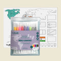 World Countries Classic Colouring & Doodle Mat