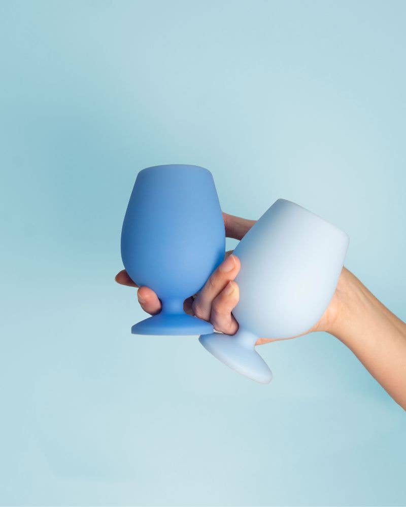 Sky+Kingfisher|Stemm|Silicone Unbreakable Wine Glass