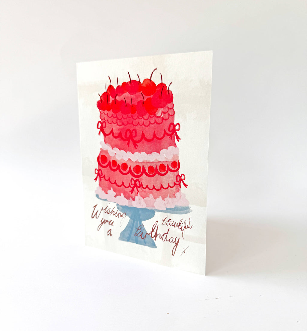 Vintage - Beautiful Birthday Cake